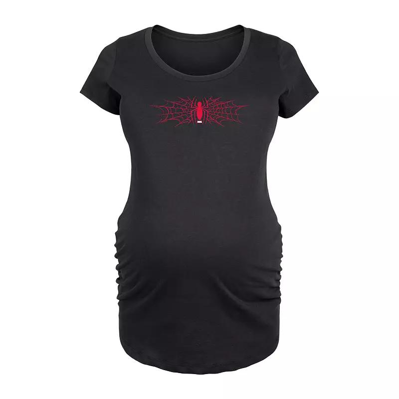 Maternity Marvel Spider-Man Spider & Webs Icon Graphic Tee, Women's,  Product Image