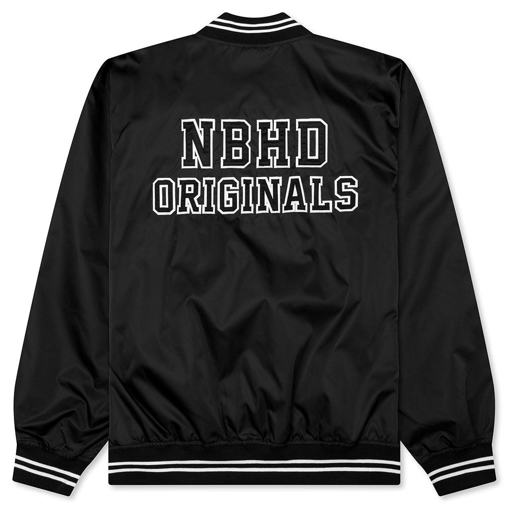 Baseball Jacket - Black Male Product Image