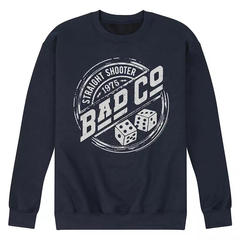 Mens Bad Company Badge Sweatshirt Blue Product Image