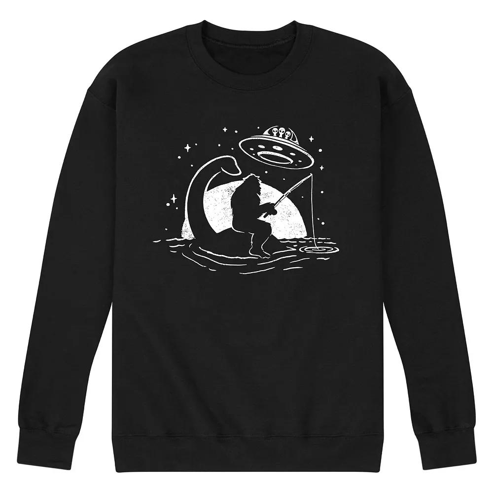 Men's One Fangtastic Dad Sweatshirt,  Product Image