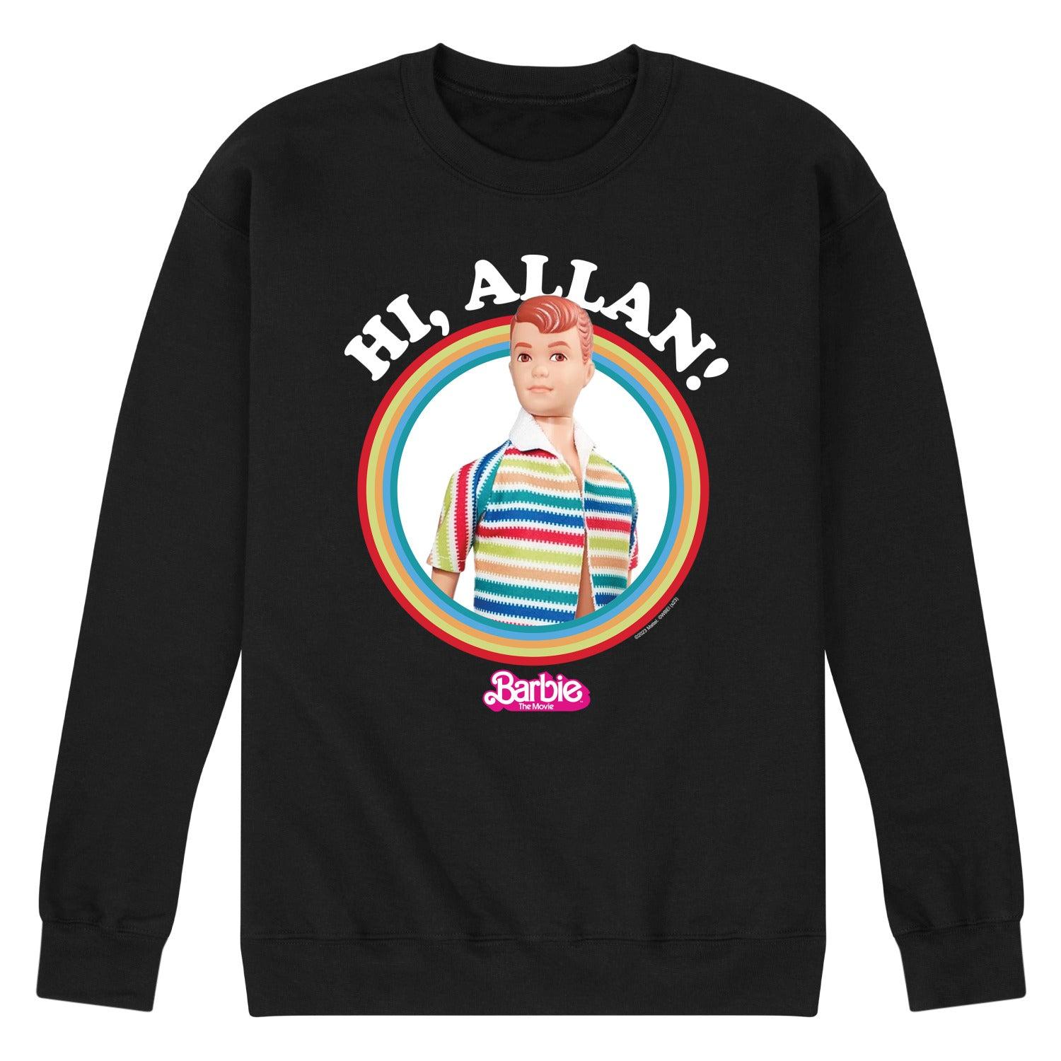 Men's Barbie Theatrical Hi Allan Fleece Sweatshirt,  Product Image