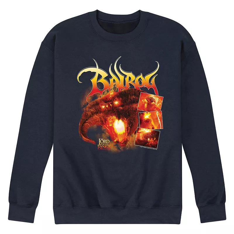 Mens Lord Of The Rings Balrog 90s Fleece Sweatshirt Product Image