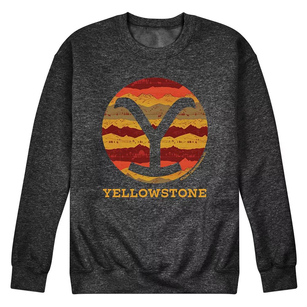 Men's Yellowstone Patterned Y Sweatshirt,  Product Image