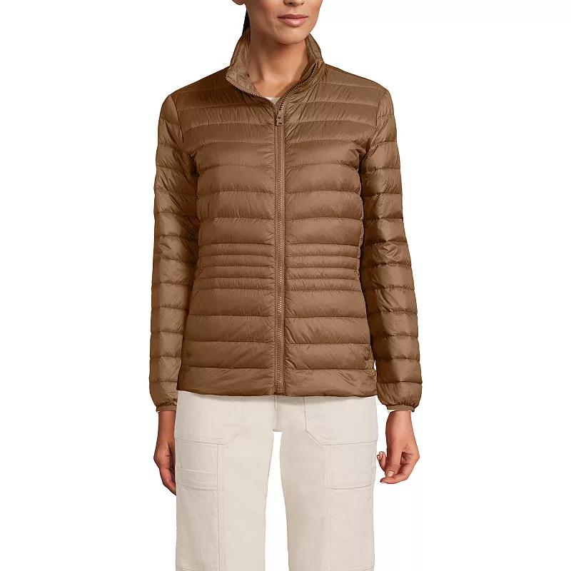 Women's Lands' End Wanderweight Midweight Down Jacket,  Product Image