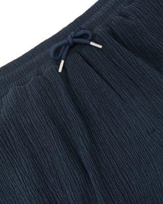 Carver Relaxed Fit Textured Drawstring Trousers Product Image