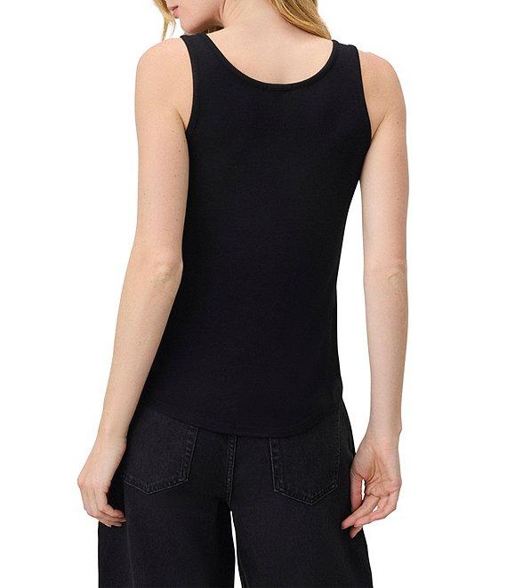 Splendid Zuma Ribbed Knit Scoop Neck Tank Top Product Image