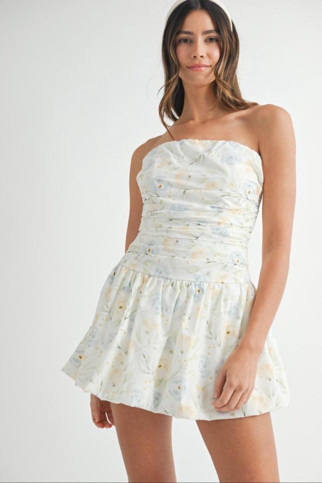 Floral Tube Dress Product Image