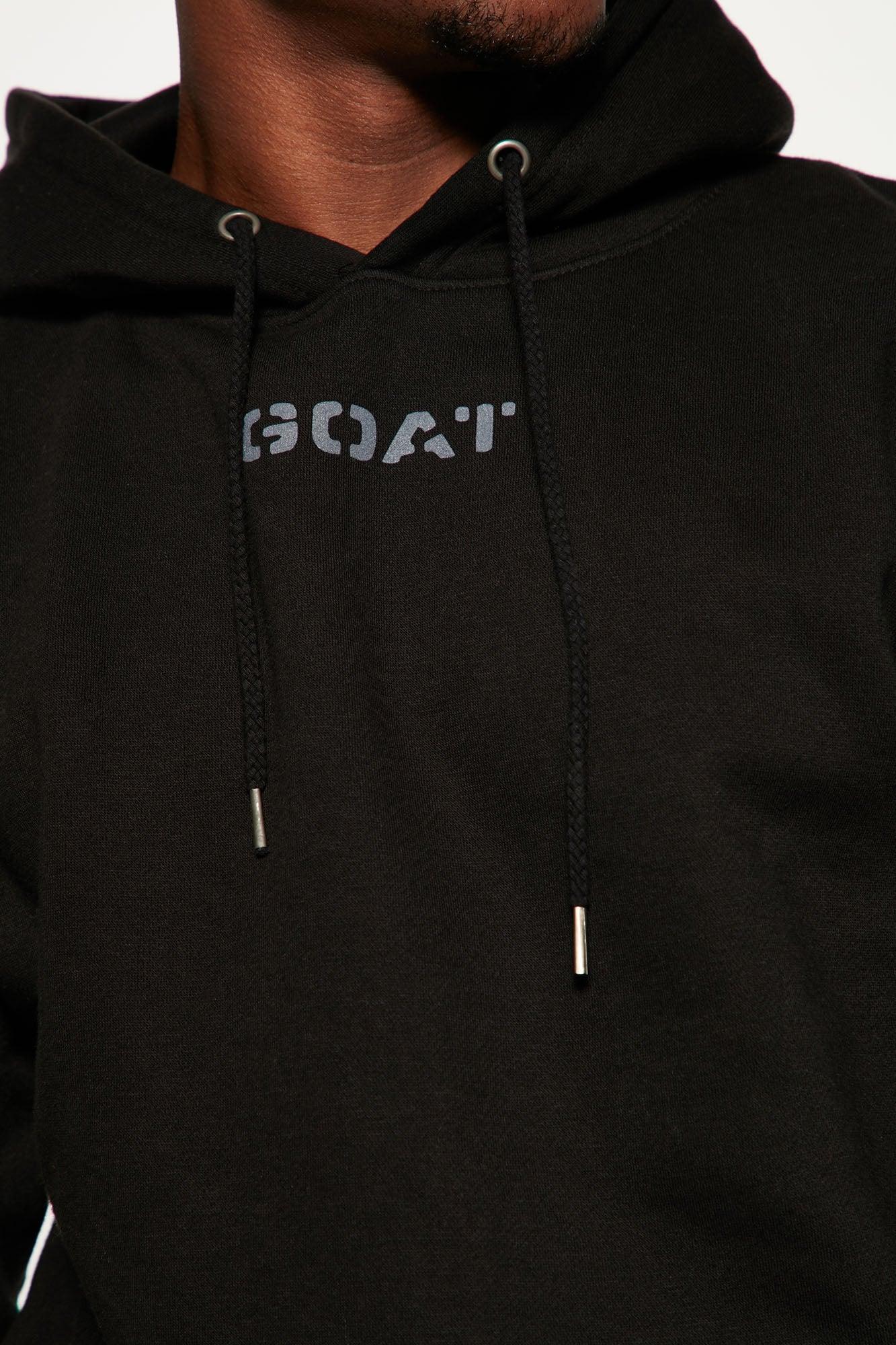 GOAT Essential Hoodie - Black Product Image