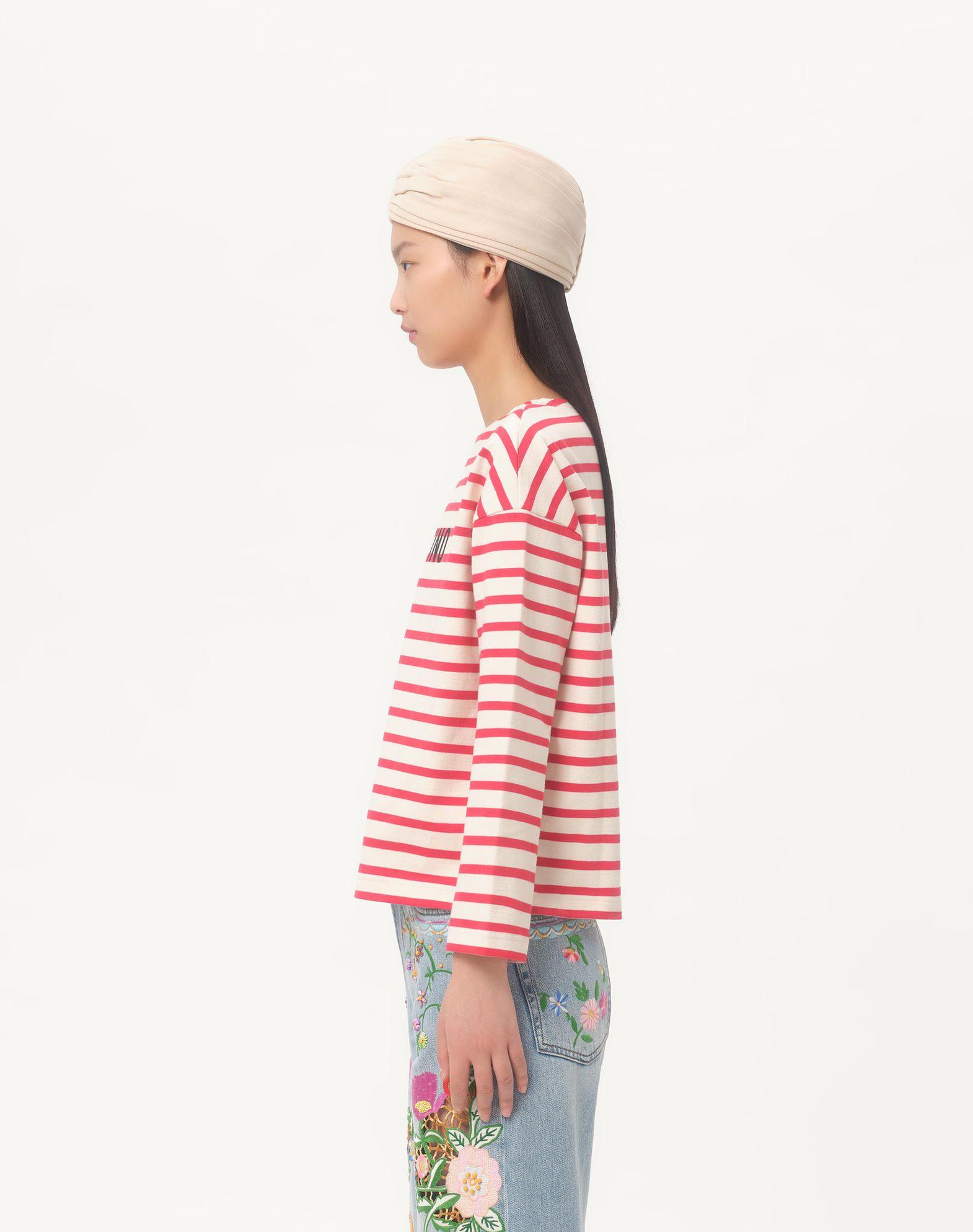 Striped Jersey Cotton T-Shirt  Product Image