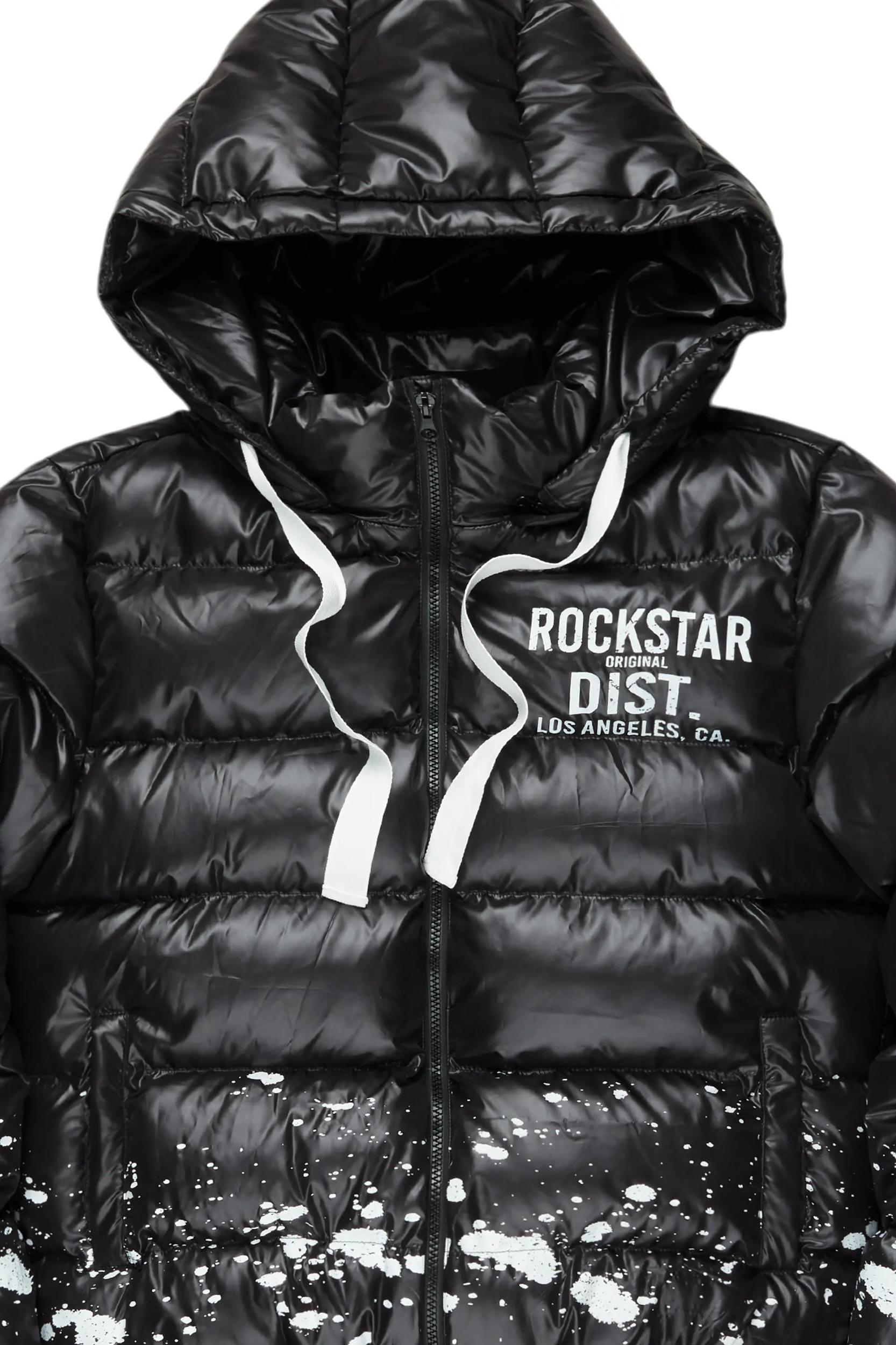 Art Dist. 2.0 Black Puffer Jacket Female Product Image