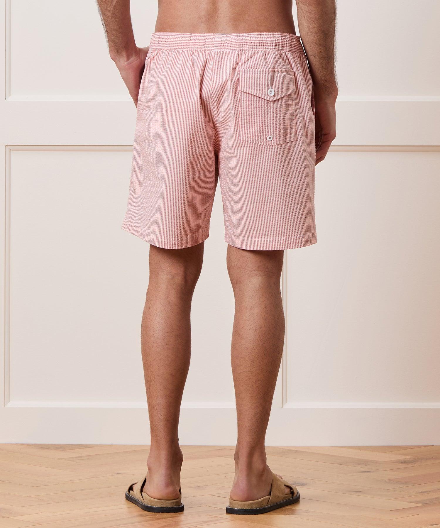 7" Seersucker Montauk Swim Trunk Product Image