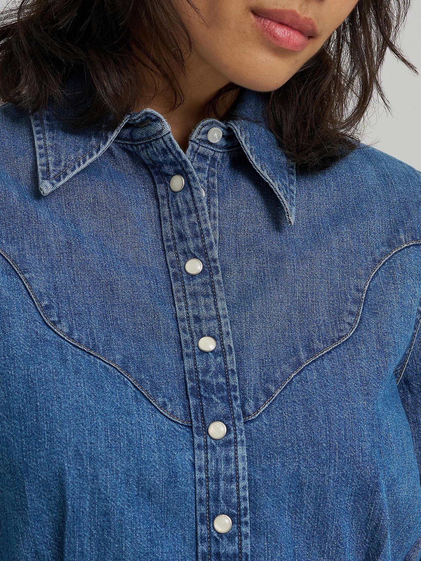 Women's Femme Peplum Shirt in Light Hand Product Image