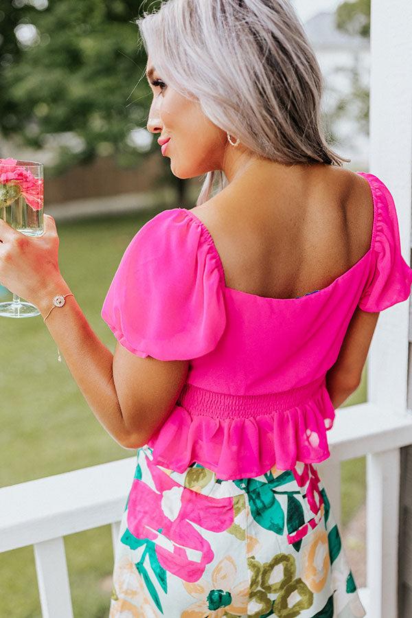 Positano Pretty Smocked Top Product Image