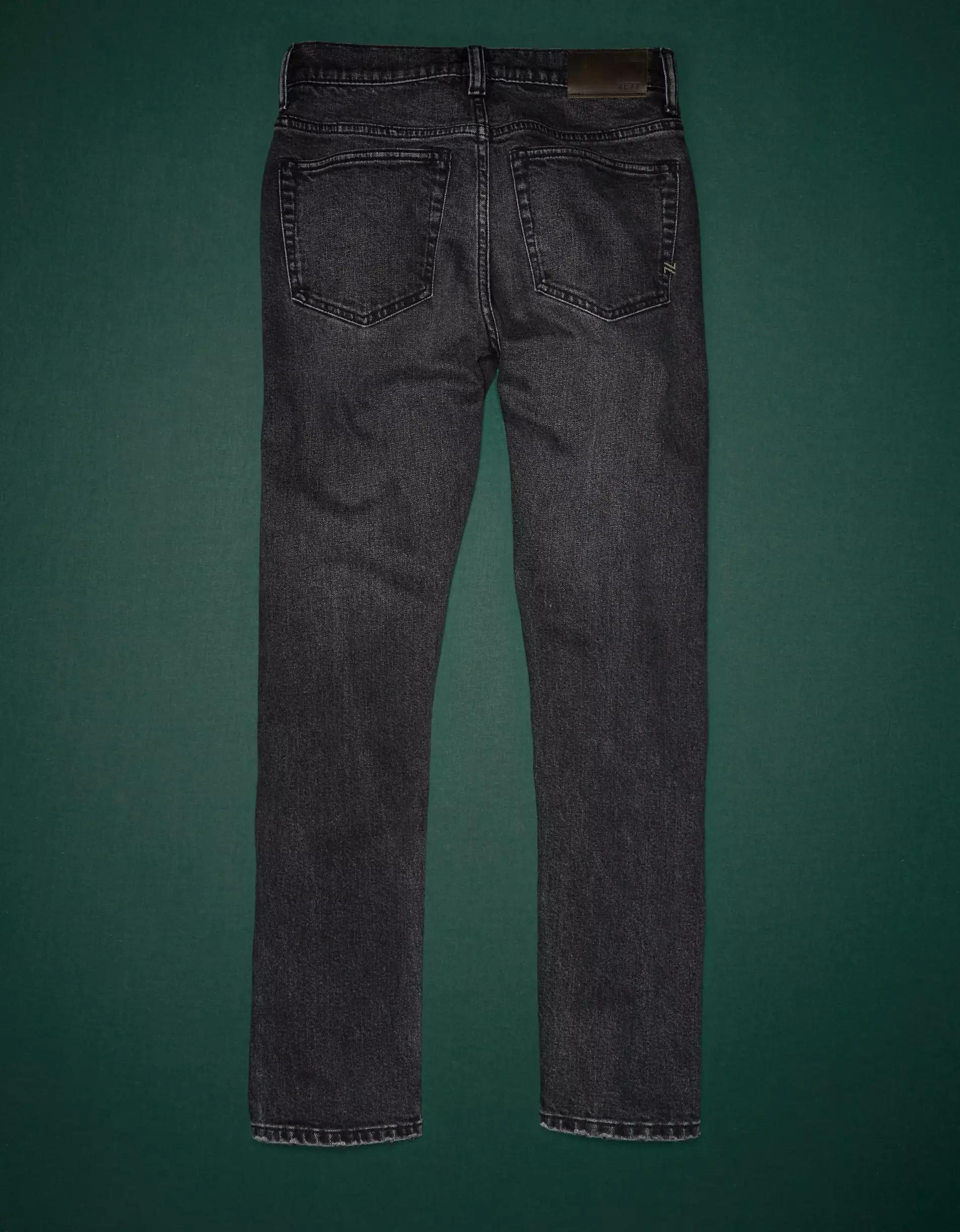 AE77 Premium Straight Crop Jean Product Image