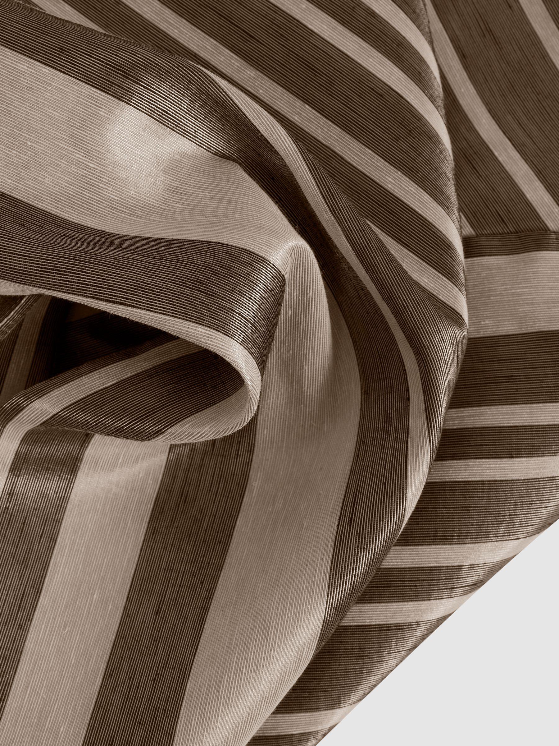 Acler Striped Strapless Mini Dress in Gold Product Image