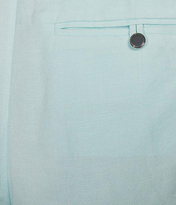 Calvin Klein Linen Blend Modern Fit Pants Product Image