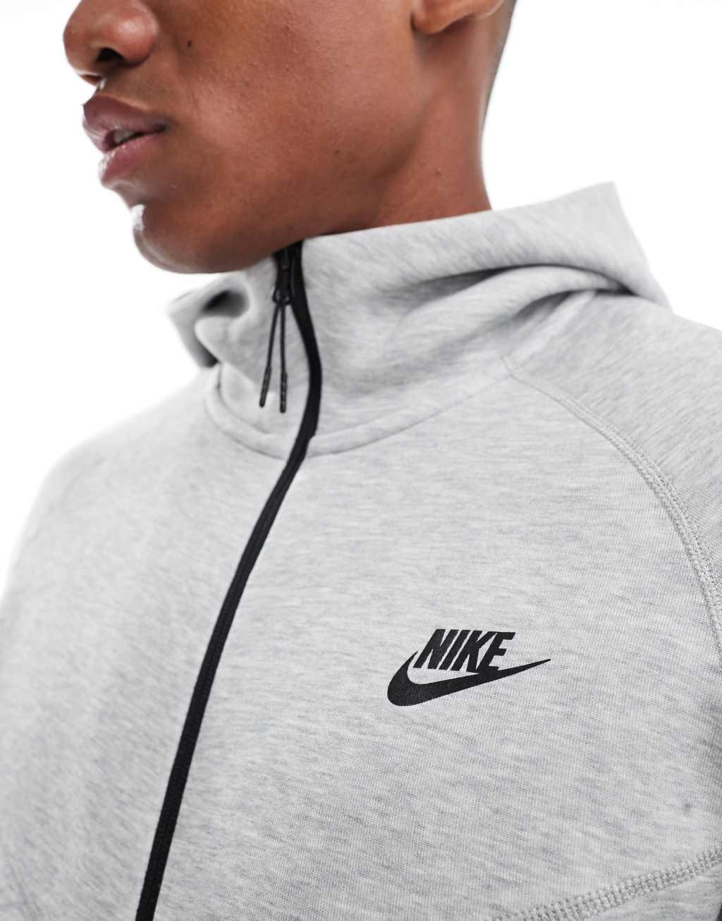 Mens Nike Sportswear Tech Fleece Windrunner Full-Zip Hoodie | FB7921-063 Product Image
