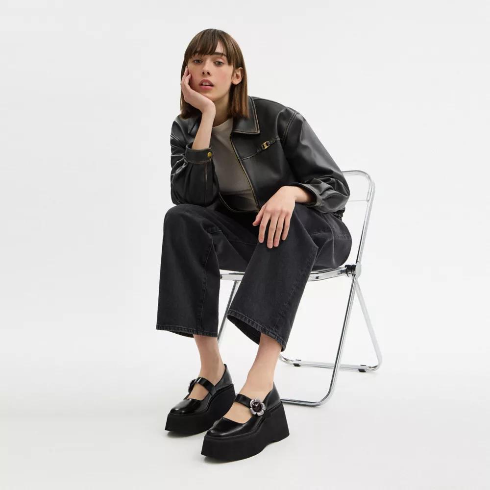 Tea Rose Platform Mary Jane Product Image