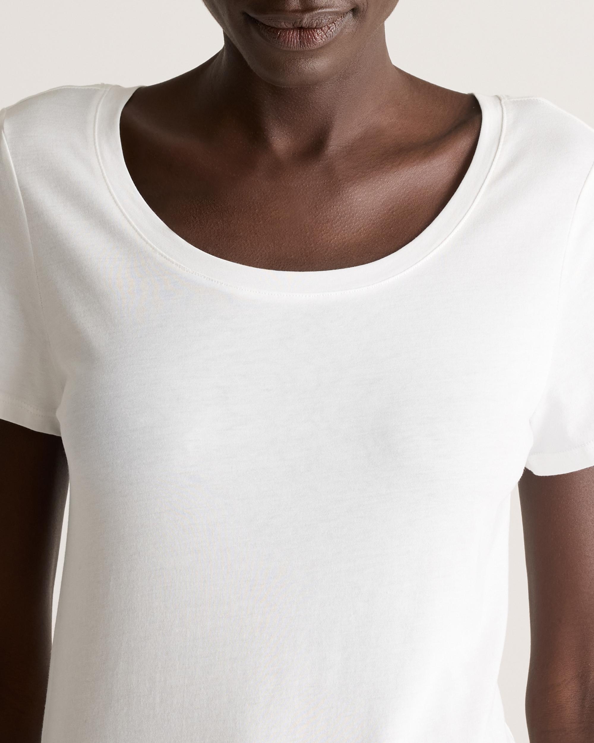 Quince | Women's Cotton Modal Crew Neck T-Shirt Size XS, Cotton/Modal Product Image