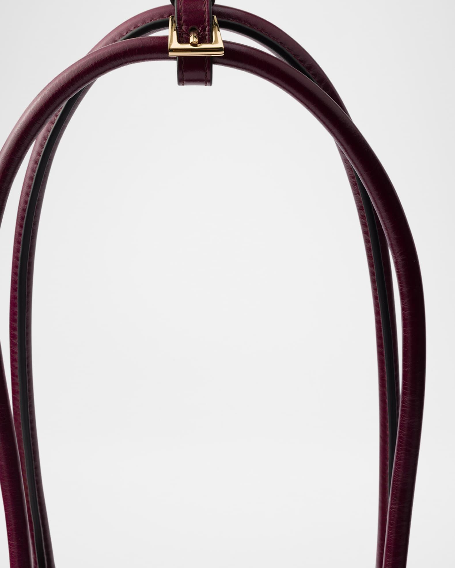 Large Buckle Leather Shoulder Bag Product Image