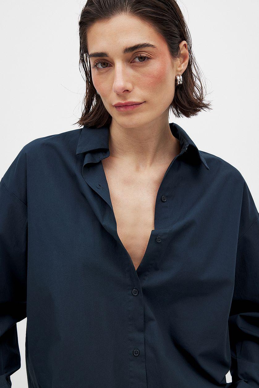 Oversized Cotton Shirt Product Image