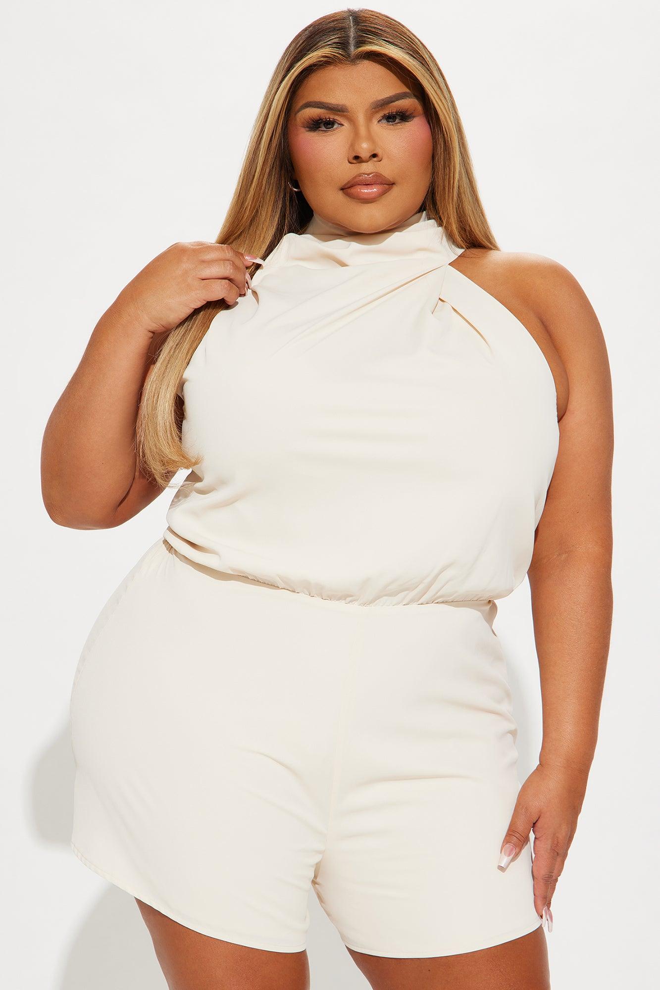 Summer In The City Romper - Cream Product Image