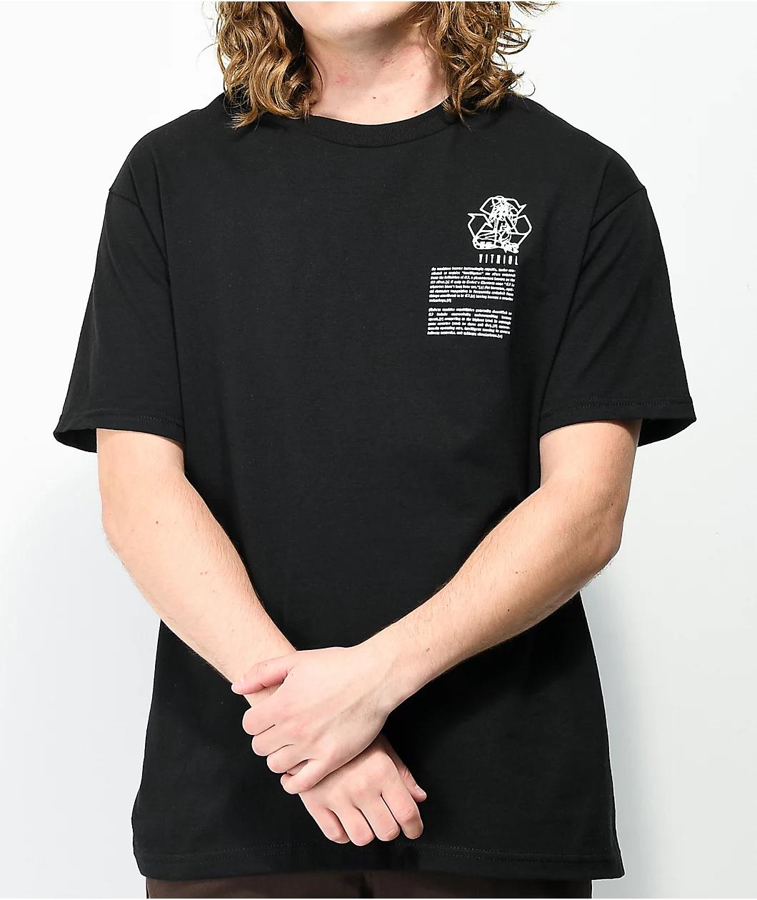 Vitriol Machines Black T-Shirt Product Image