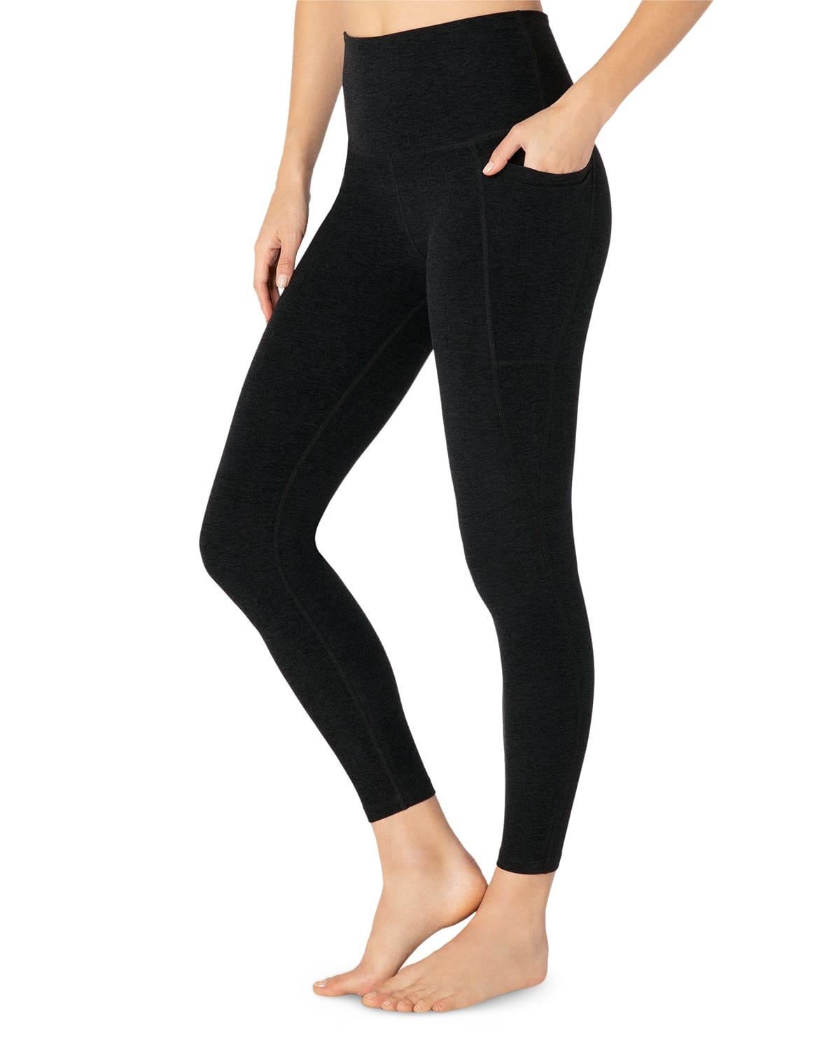 Out Of Pocket Space Dye High-Waist Mid Leggings Product Image