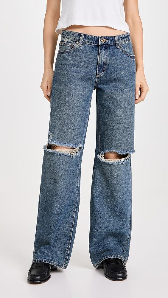 ABRAND 99 Baggy Devyn Rip Jeans | Shopbop Product Image