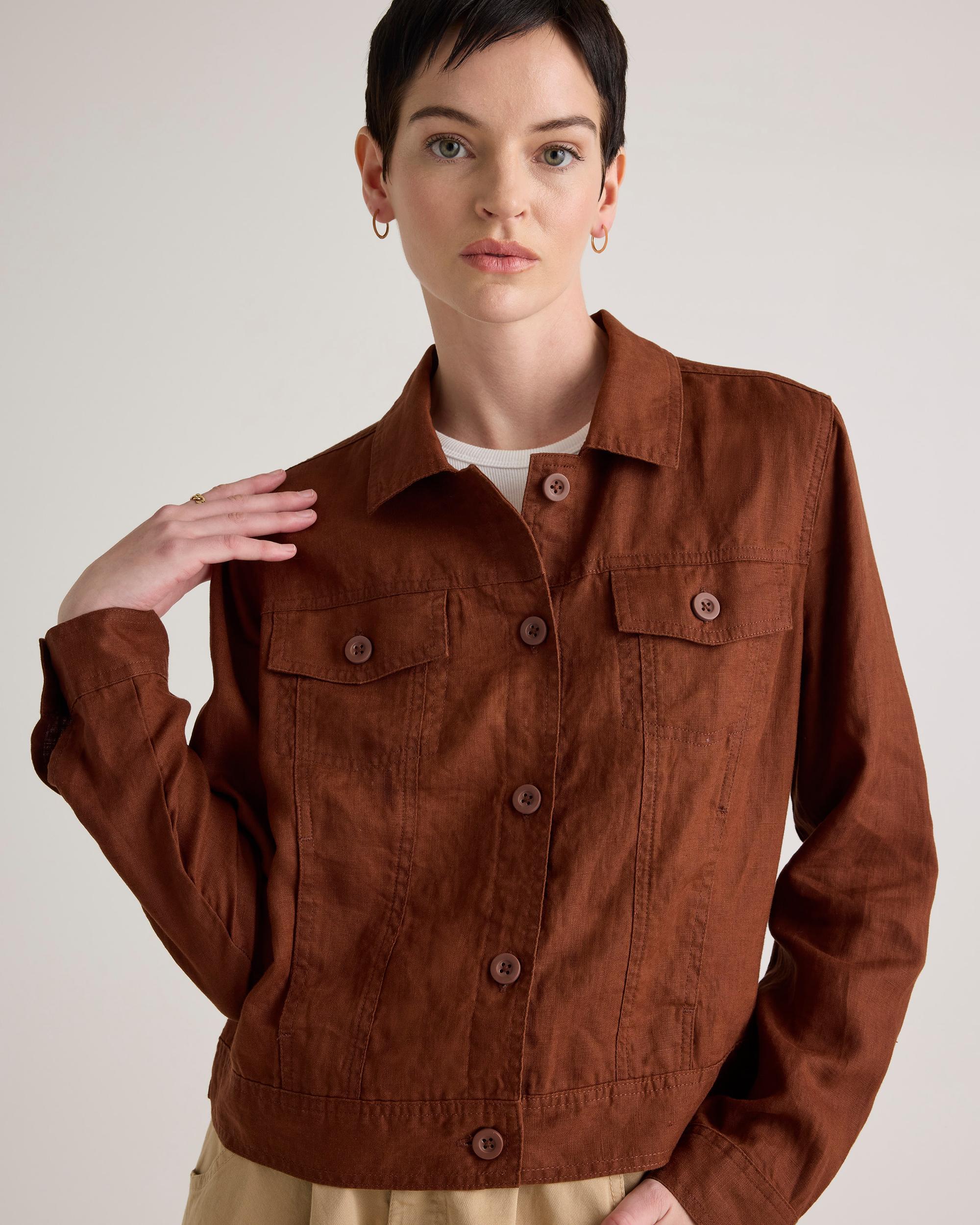 Quince | Women's 100% European Linen Jacket Product Image