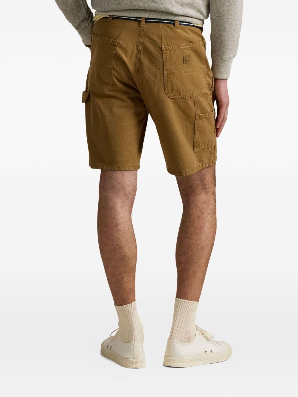 logo-patch bermuda shorts Product Image