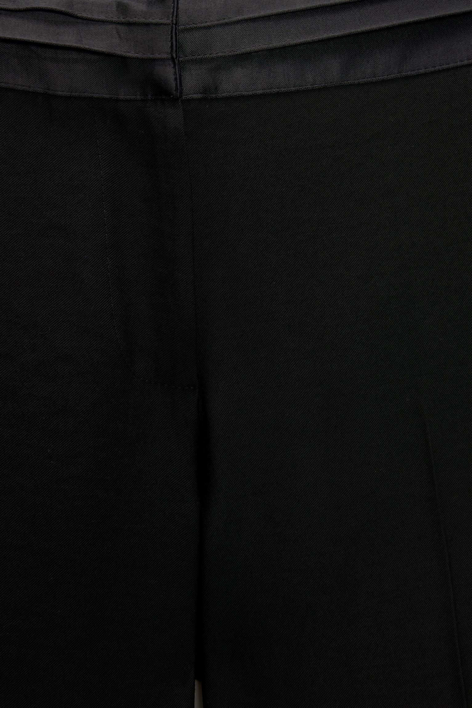 Formal pants with satin waistband Product Image