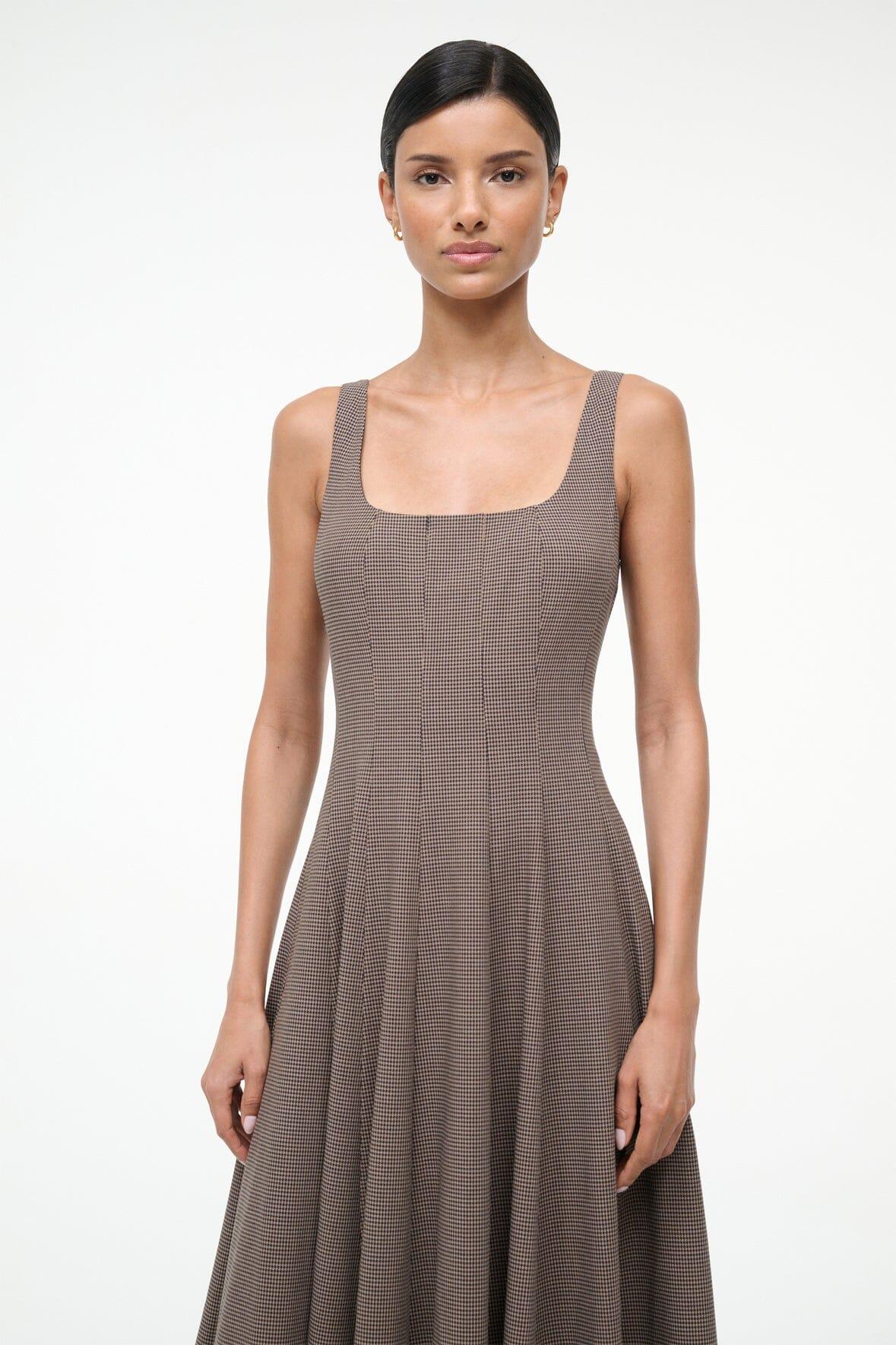 WELLS DRESS | HOUNDSTOOTH Product Image
