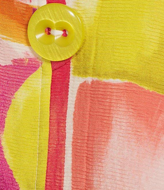 IC Collection Slim Stretch Knit Cropped Pants Product Image