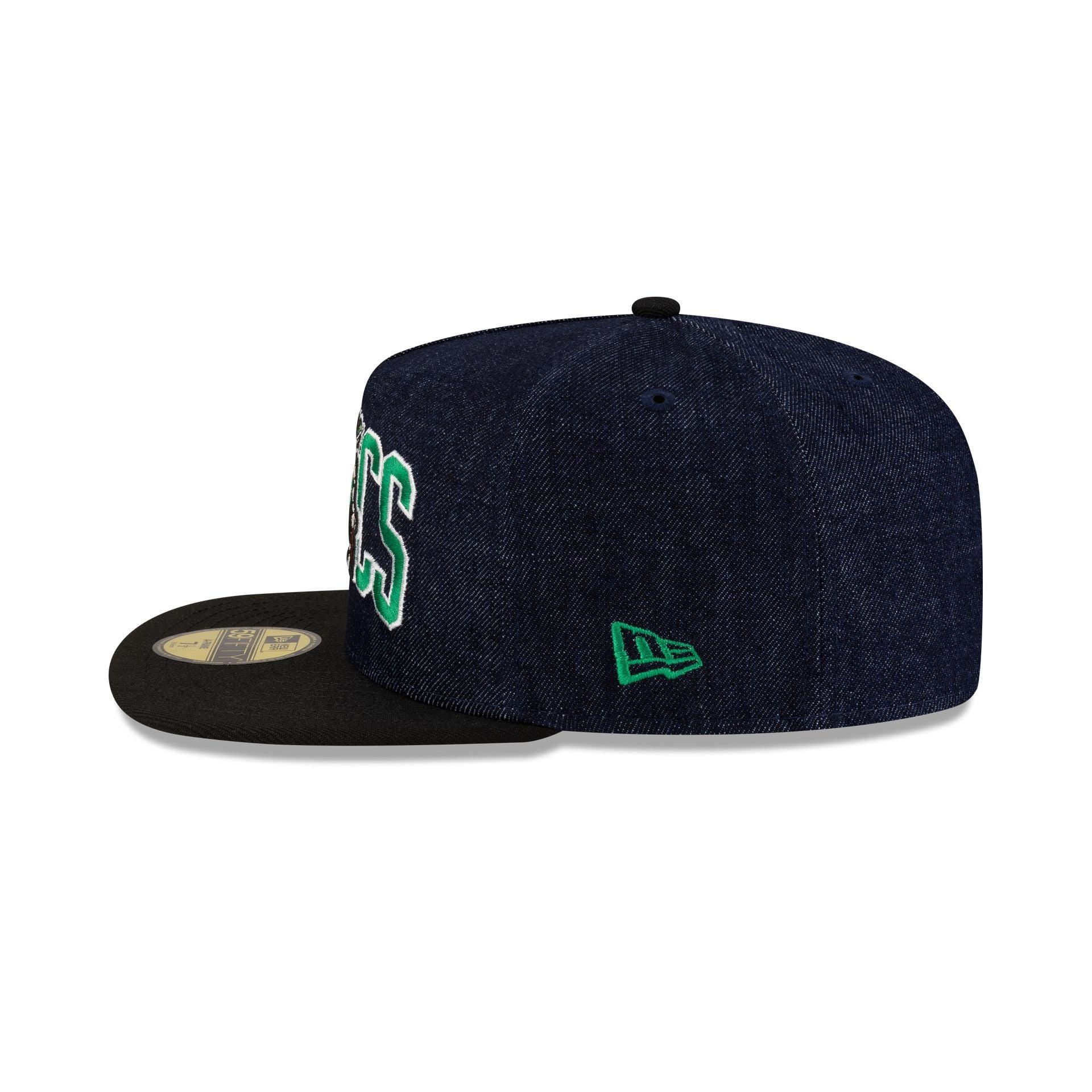 Toronto Raptors Navy Denim 59FIFTY A-Frame Fitted Hat Male Product Image