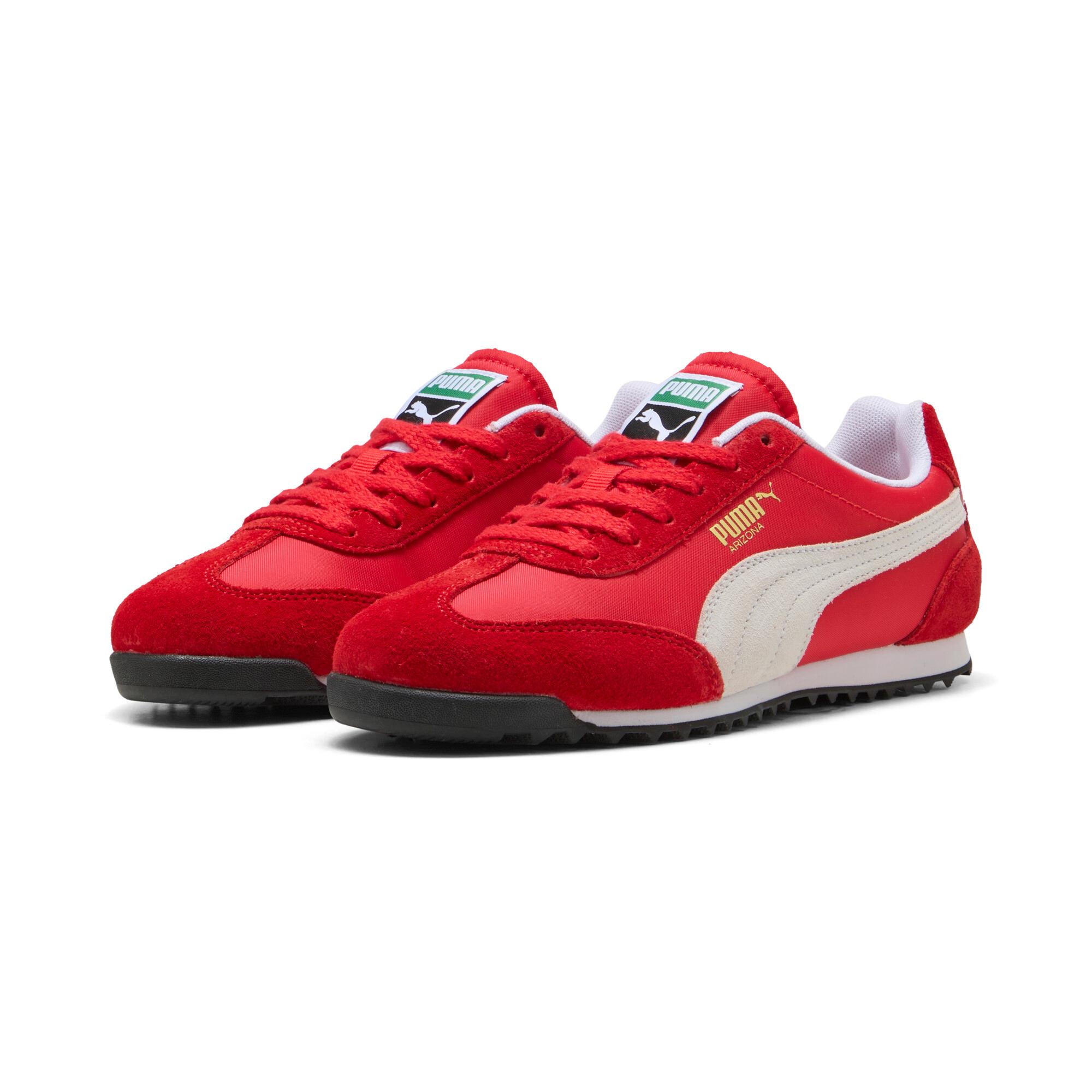 PUMA Arizona Nylon Wns Women Shoes in For All Time Red/White/Gold Product Image