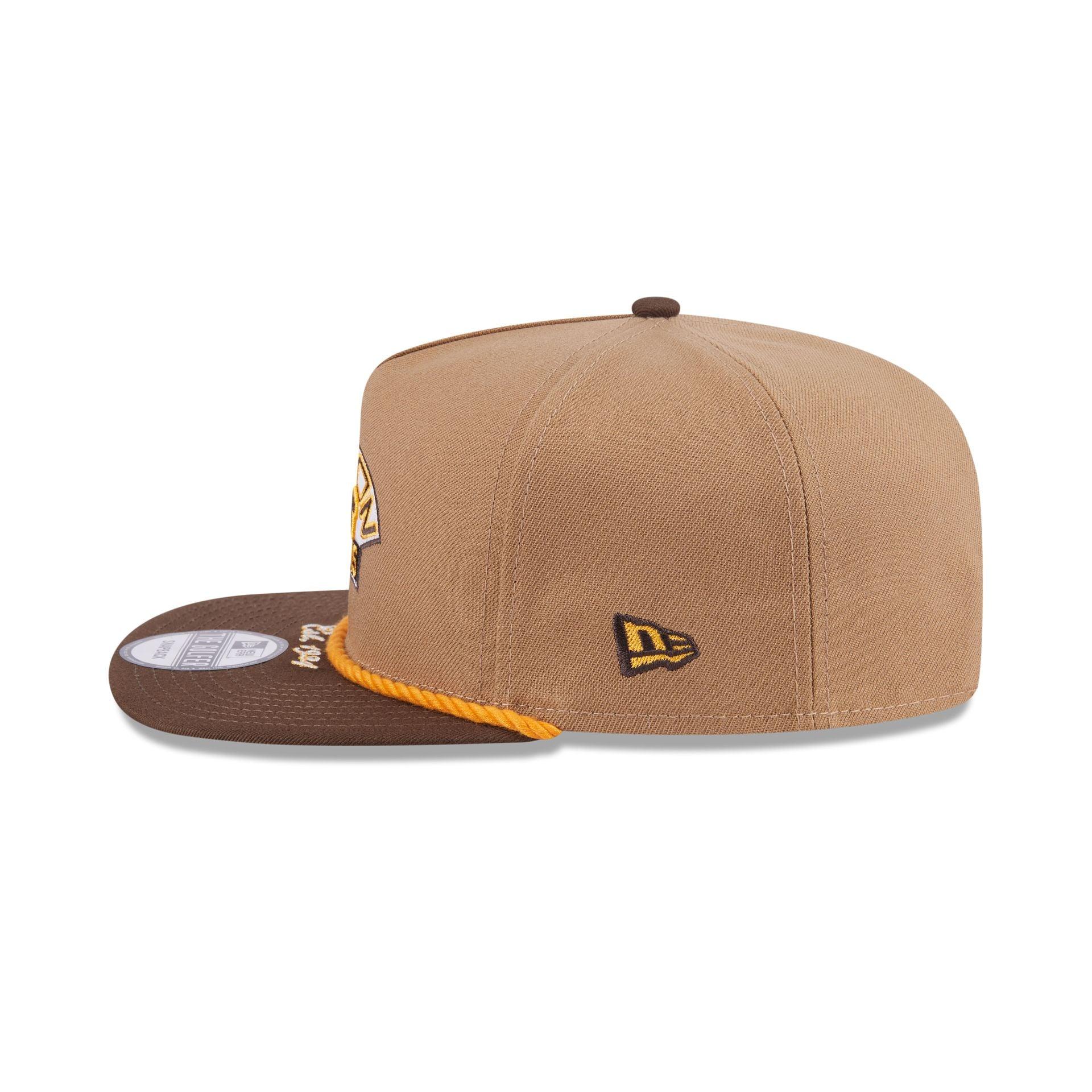 Boston Bruins Khaki Rope Golfer Hat Male Product Image