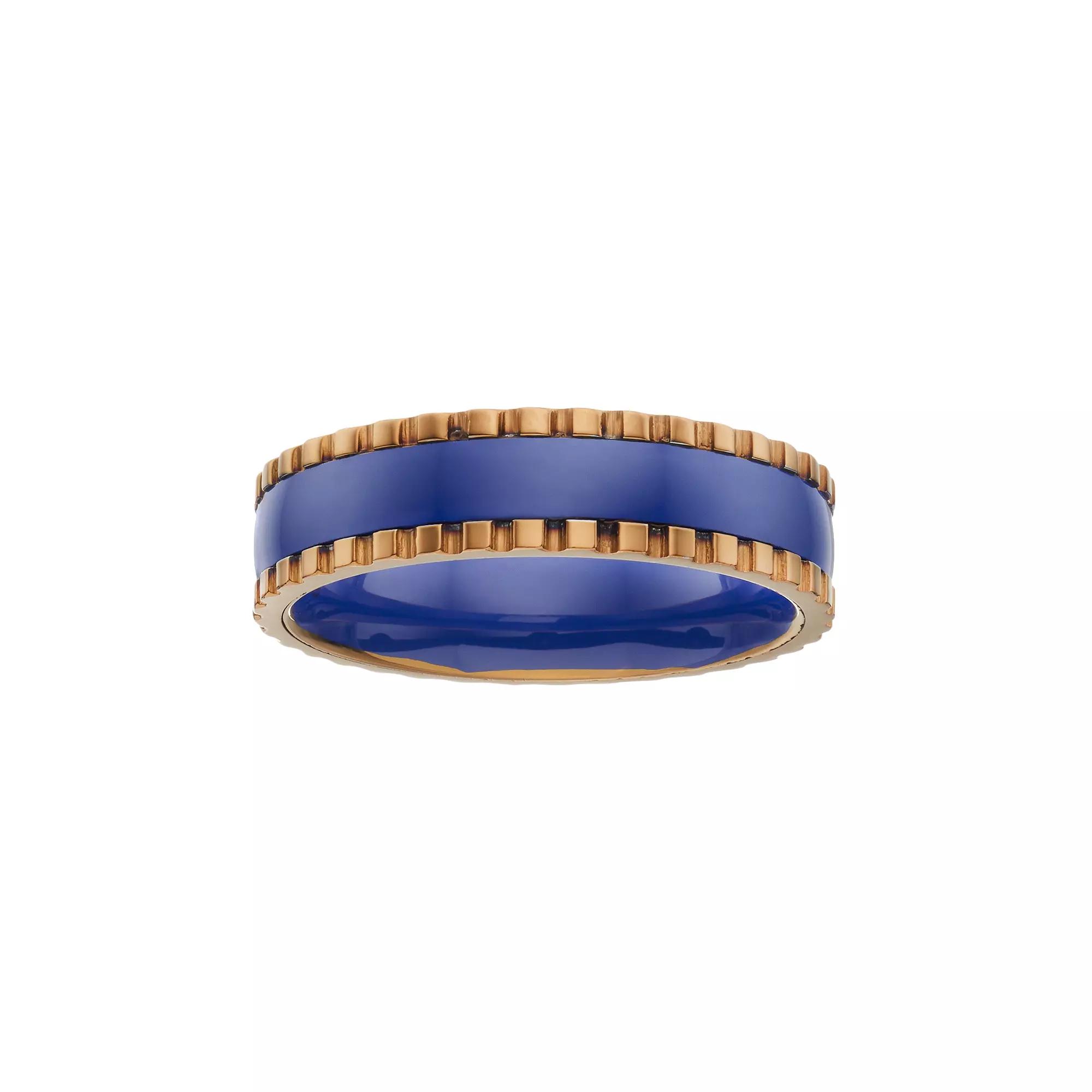 Gold LLC Yellow Ion-Plated Stainless Steel & Blue Ceramic Band - Men, Men's,  Product Image