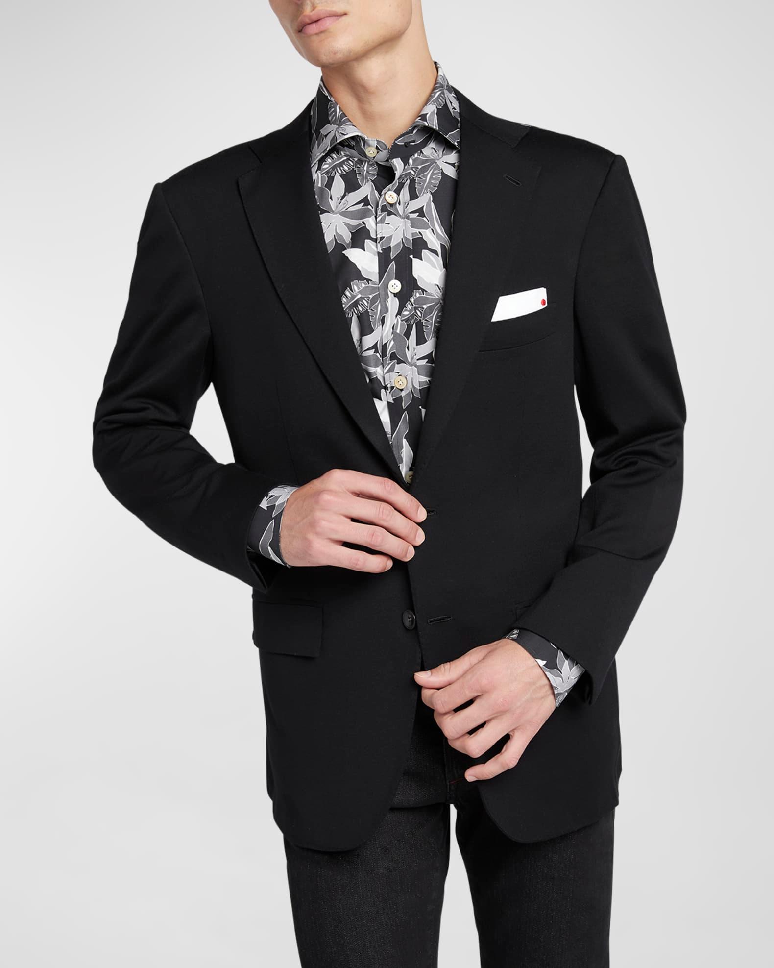 Men's Wool Jersey Blazer Product Image