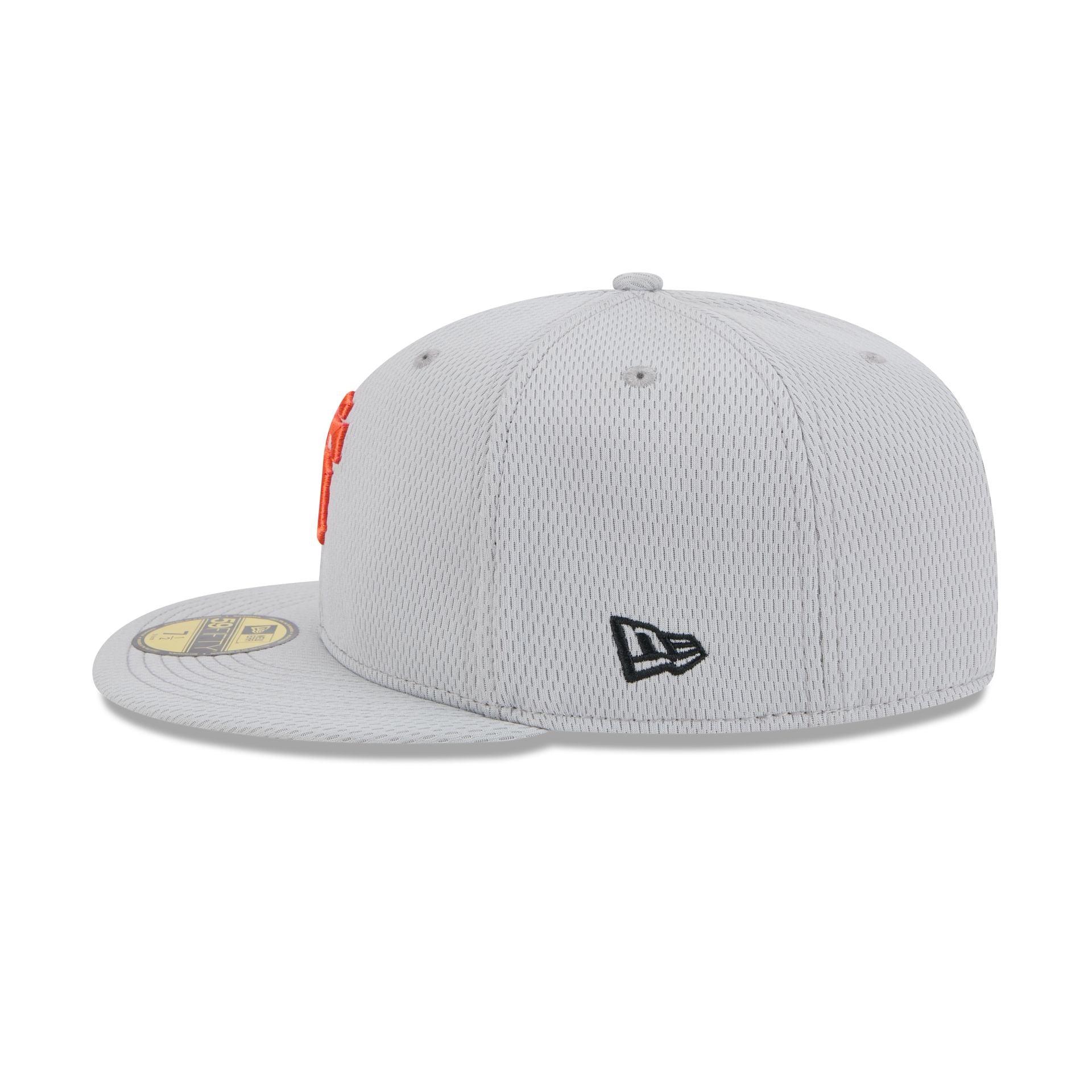 Houston Astros 2025 Clubhouse Gray 59FIFTY Fitted Hat Male Product Image
