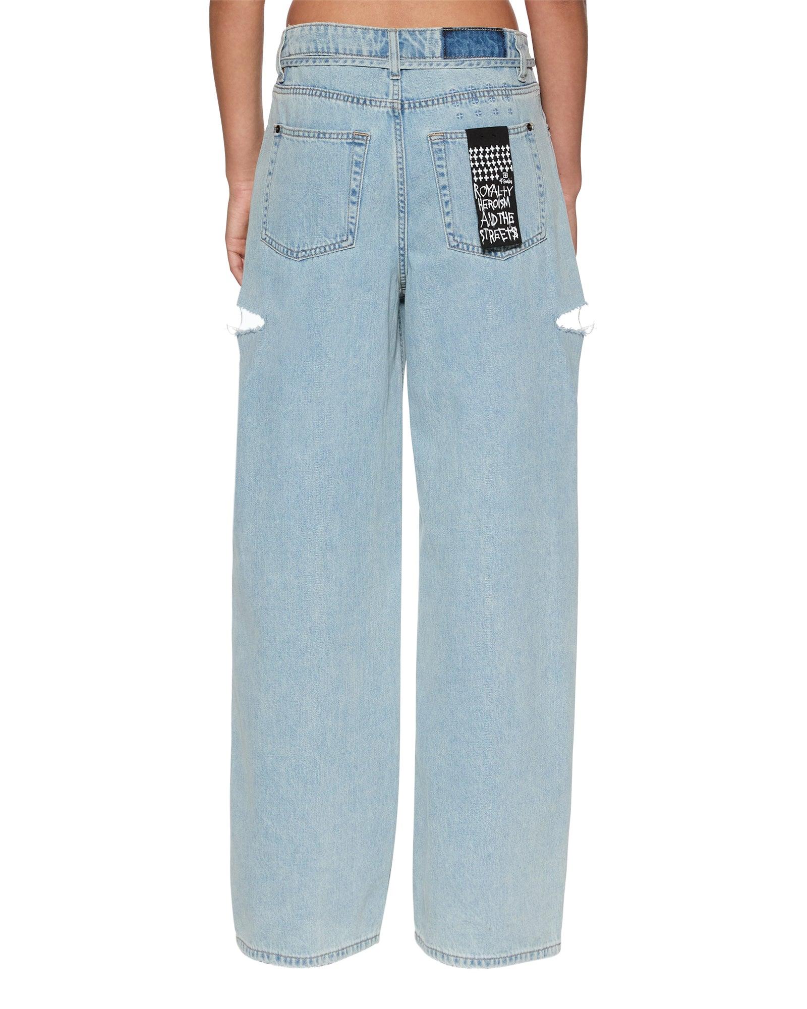 BAGGY JEAN ROLLIN KUT OUT Female Product Image