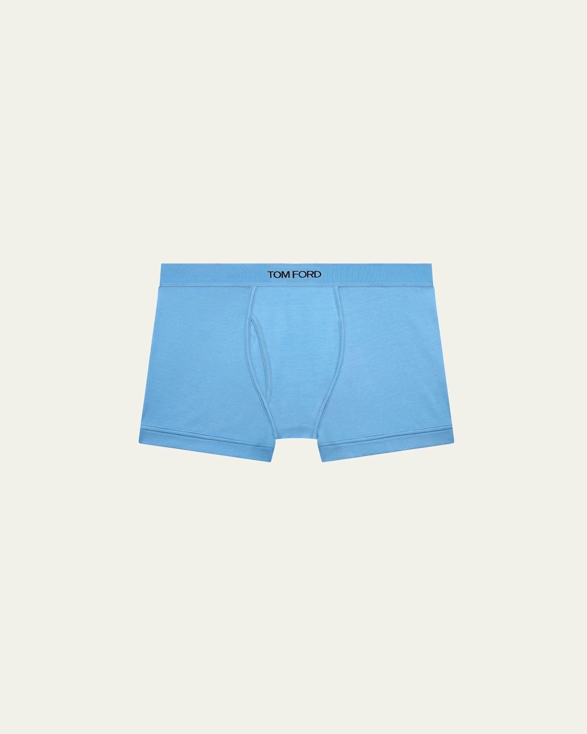 Mens Cotton-Stretch Jersey Boxer Briefs Product Image