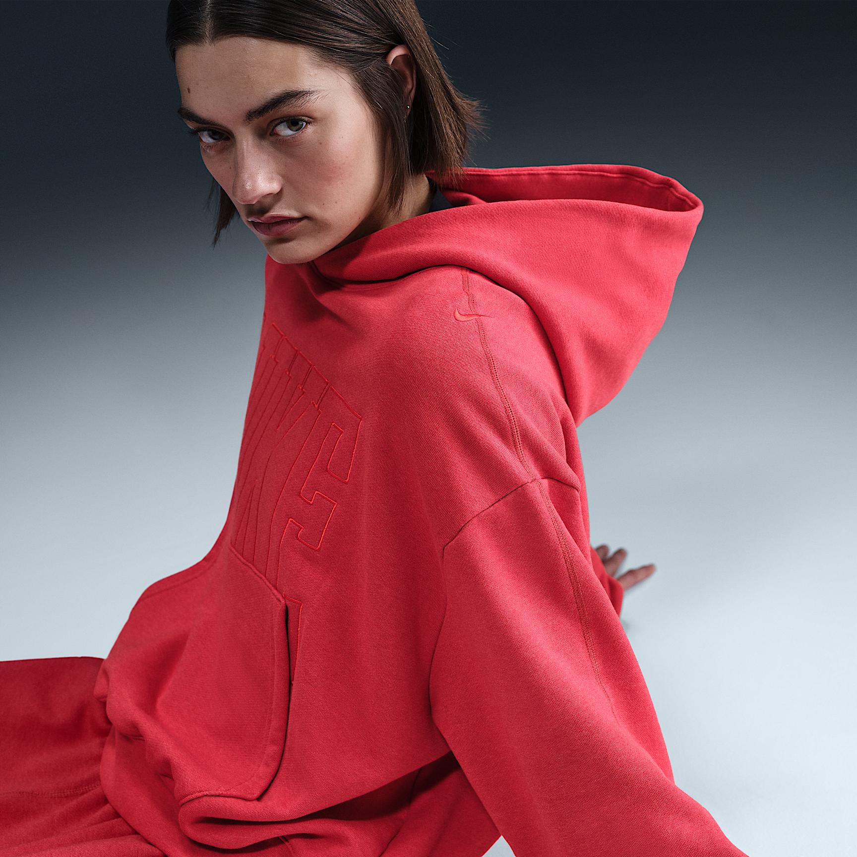 Nike Sportswear Women's Over-Oversized French Terry Pullover Hoodie Product Image