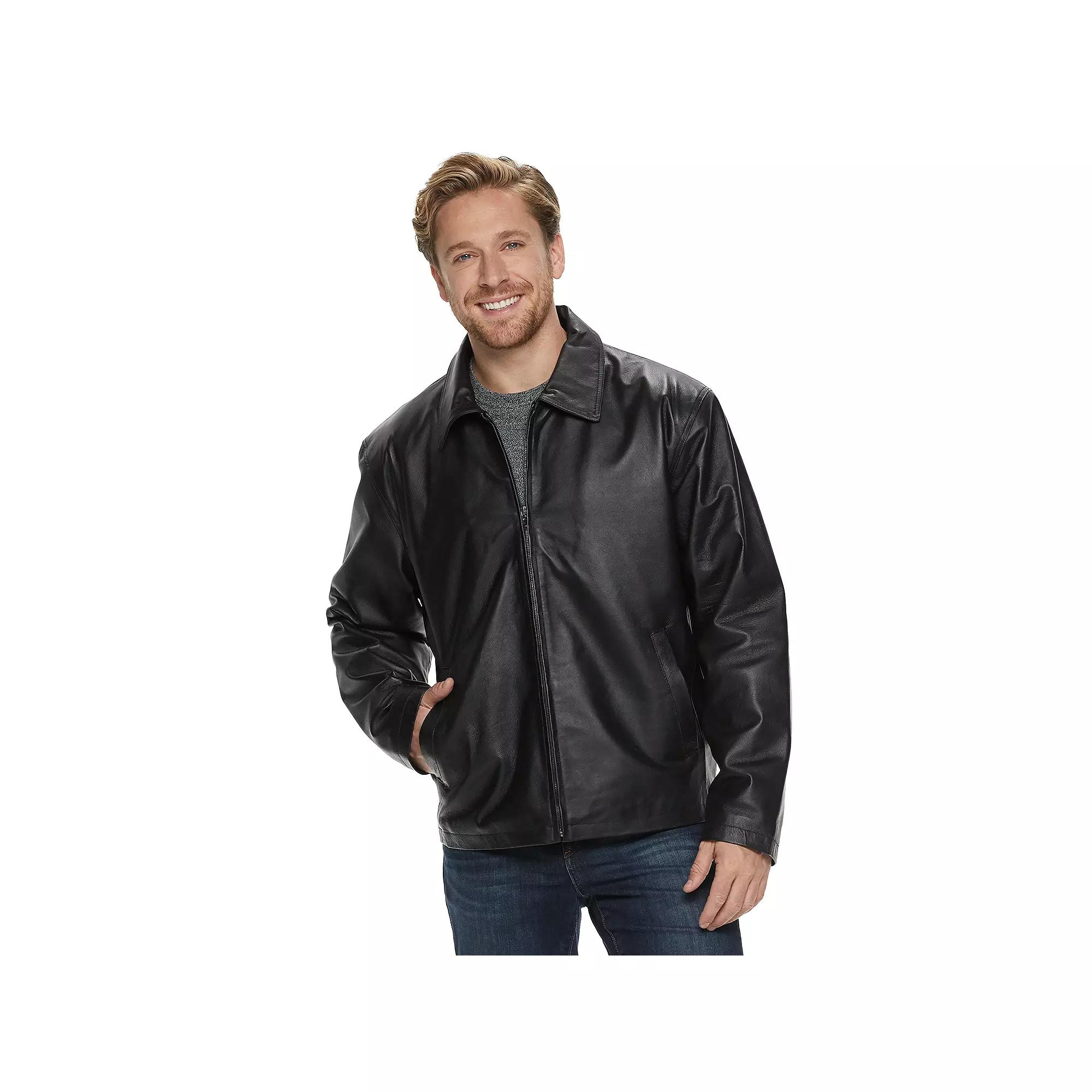 Men's Vintage Leather Jacket,  Product Image