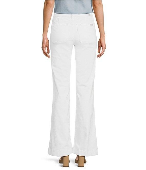 7 For All Mankind Dojo Tailorless Mid Rise Trouser Flare Leg Jeans Product Image