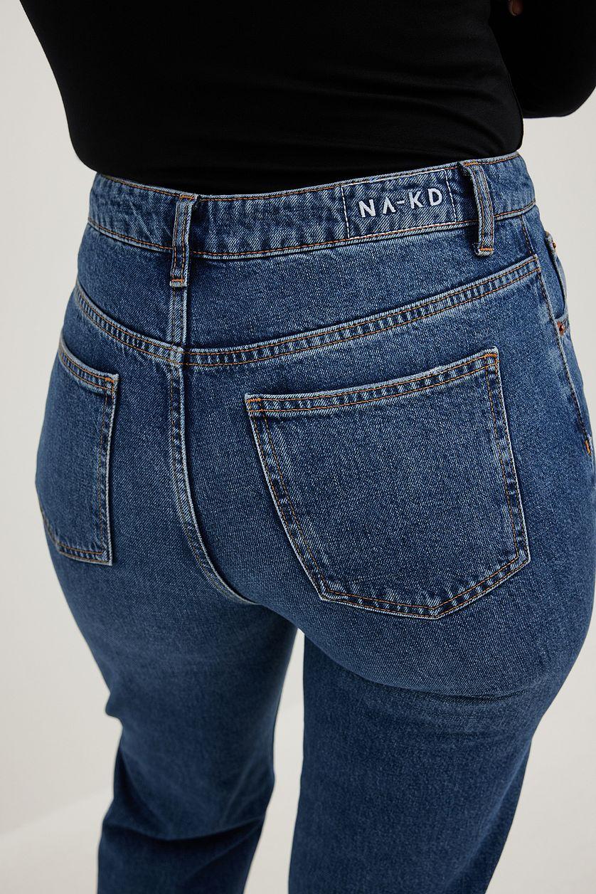 Straight High Waist Jeans Product Image