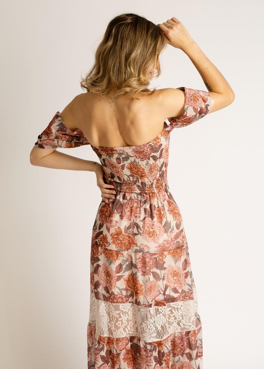 Sirena Dress in Blush Floral Female Product Image