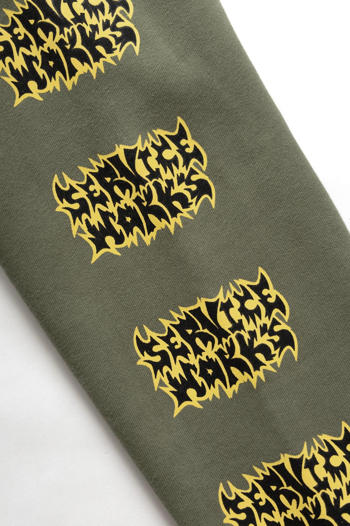 Service Works - Thrash Hoodie - Olive Product Image