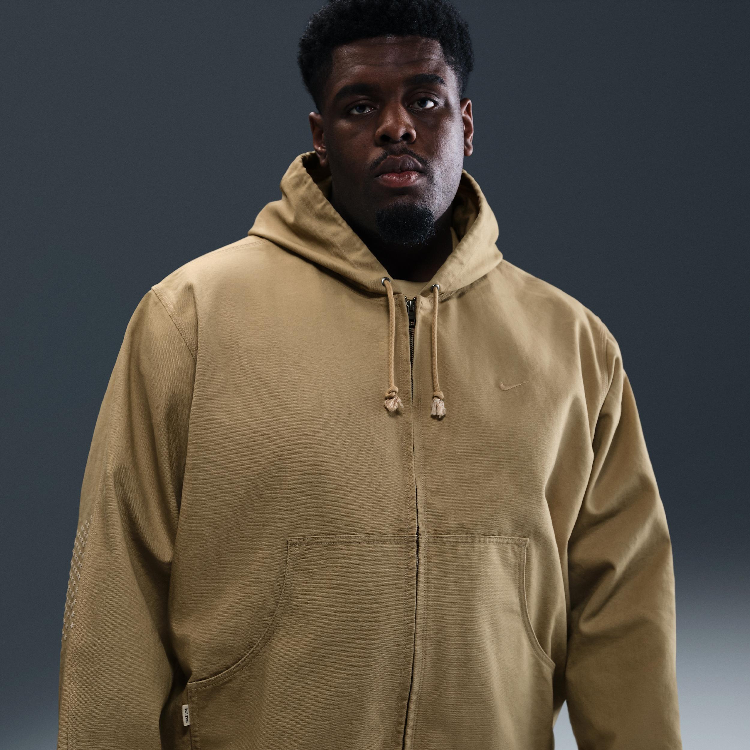 Nike Mens Life Full-Zip Unlined Jacket | HQ6122-297 Product Image