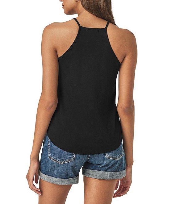 Splendid Marina Knit Crew Neck Sleeveless Tank Product Image